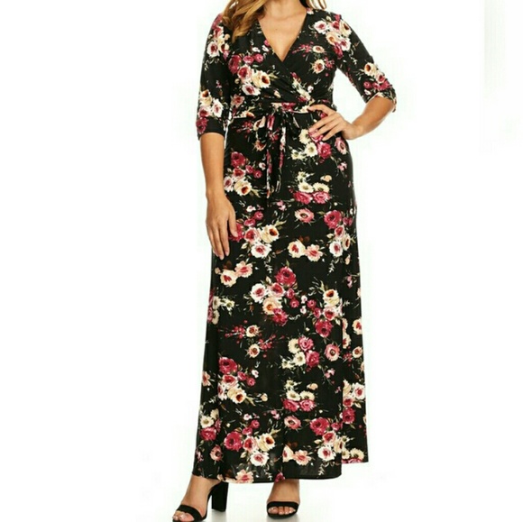 New! ➕ Floral Maxi Dress - Picture 5 of 5